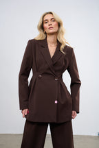 Marynarka taliowana Brown Muse