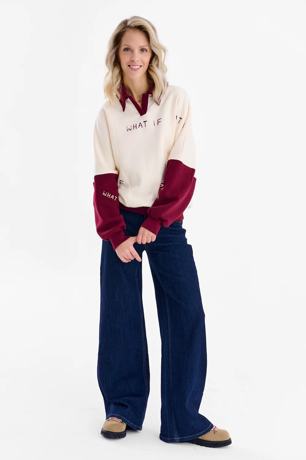 Bluza polo What If x Kit Agar