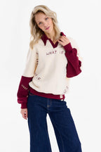 Bluza polo What If x Kit Agar