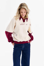Bluza polo What If x Kit Agar