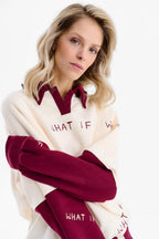 Bluza polo What If x Kit Agar