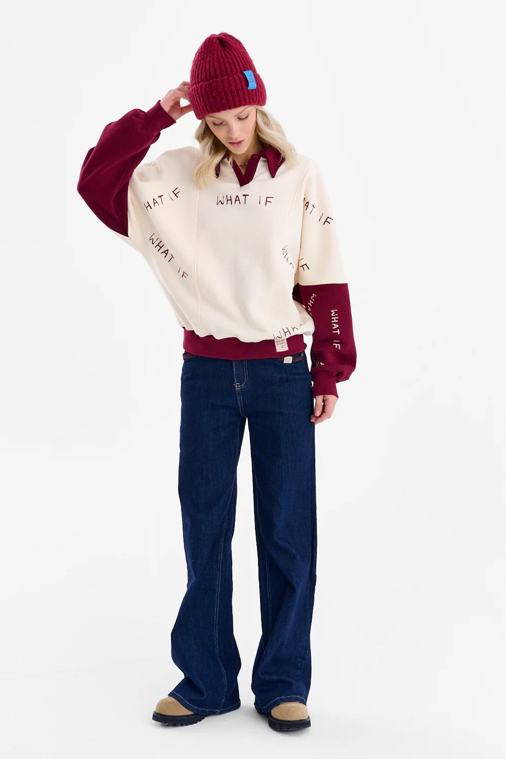 Bluza polo What If x Kit Agar