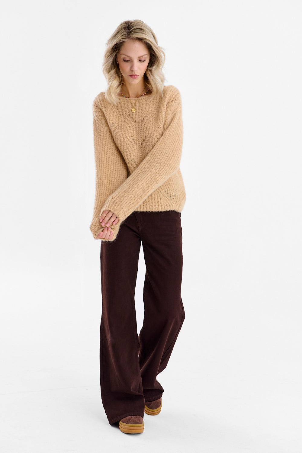 Sweter z moherem Lunar Calm