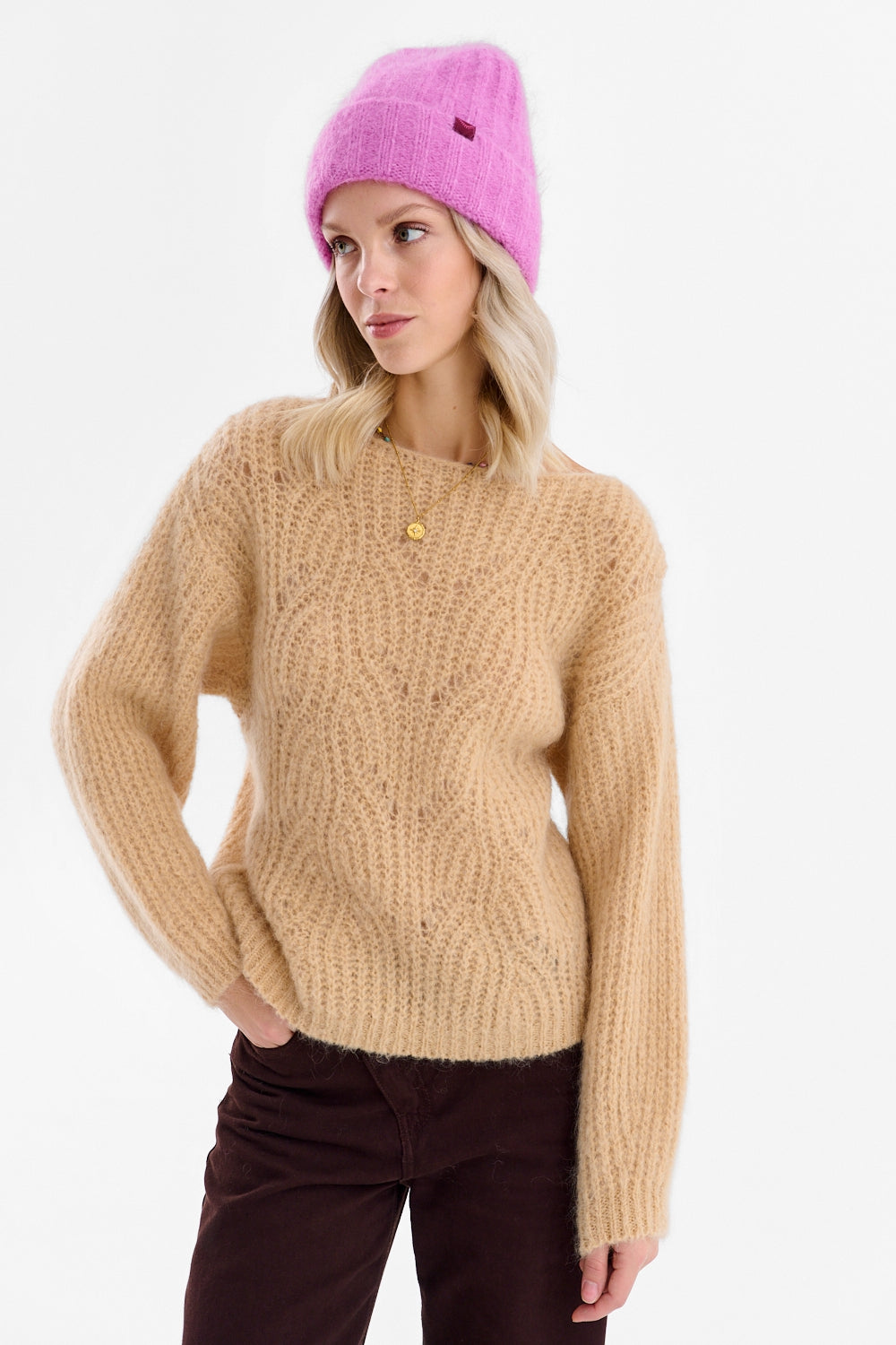 Sweter z moherem Lunar Calm