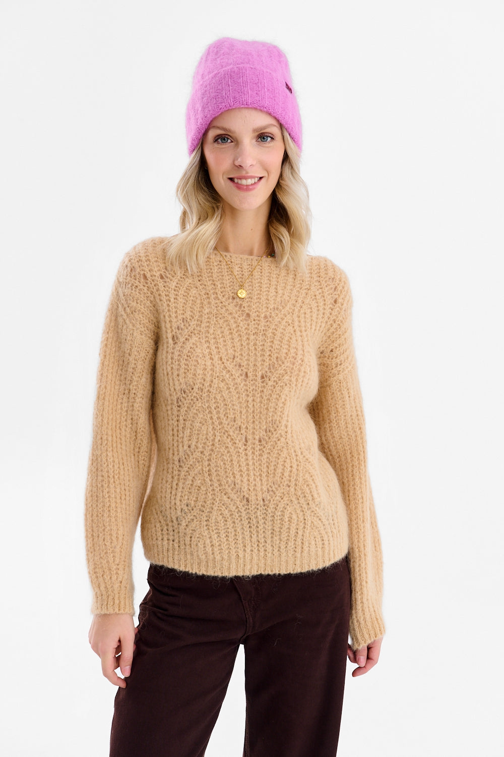 Sweter z moherem Lunar Calm