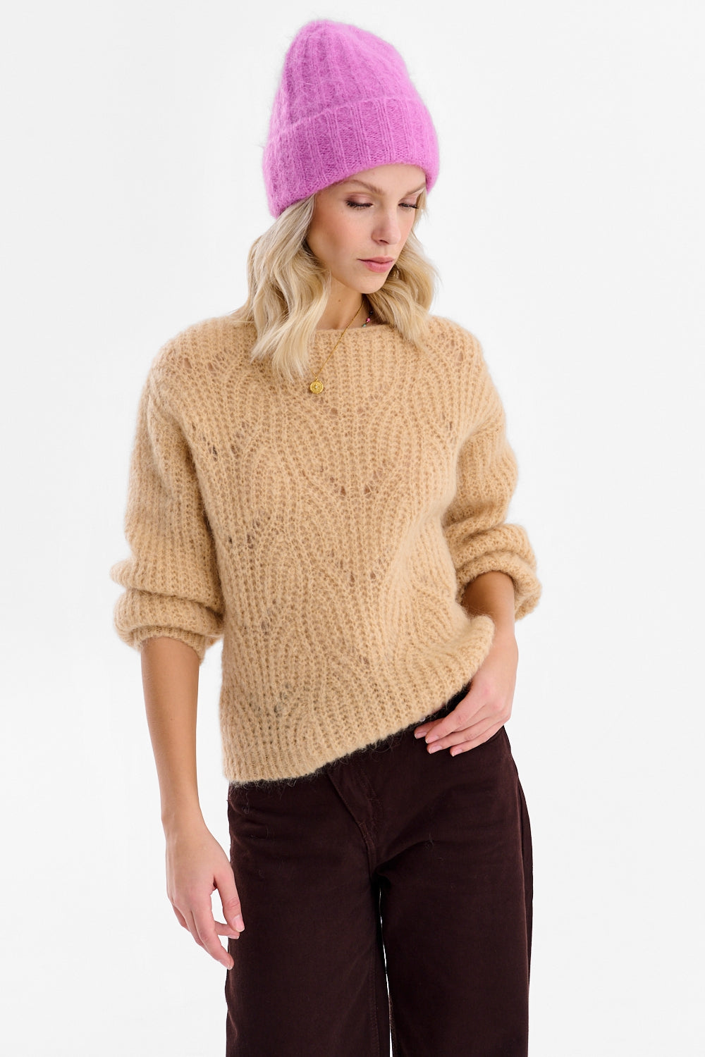 Sweter z moherem Lunar Calm