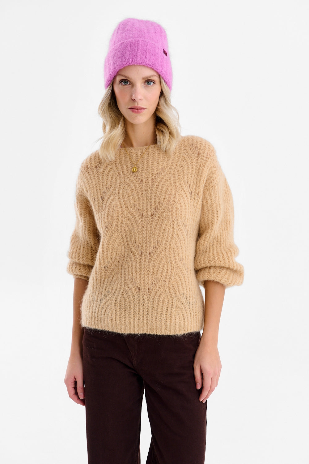 Sweter z moherem Lunar Calm