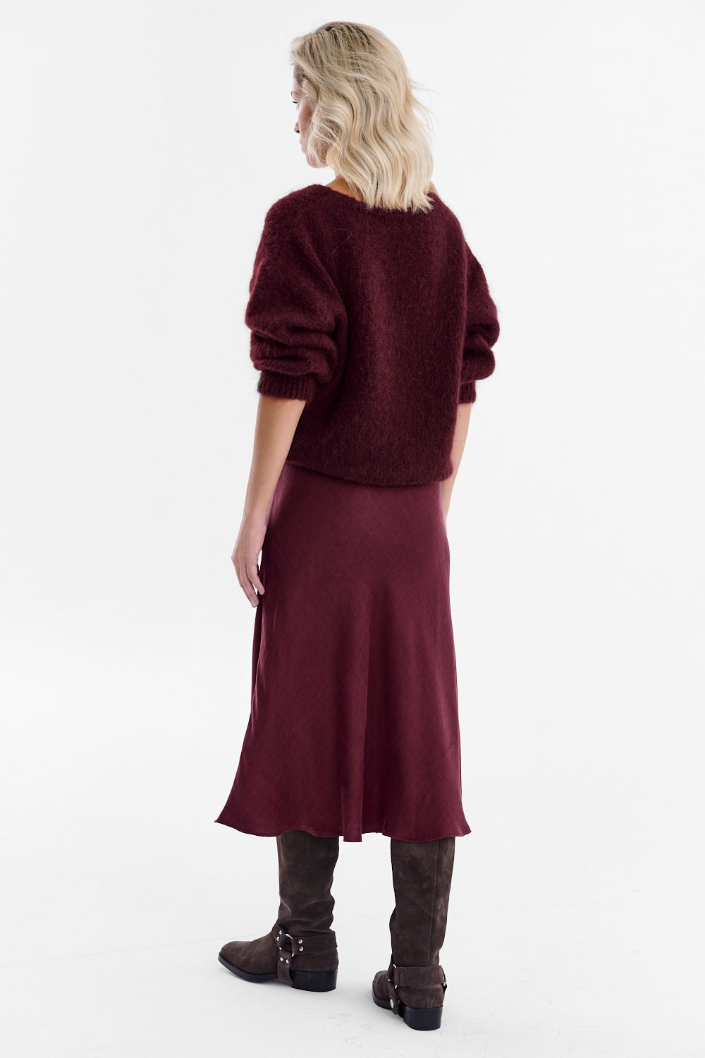 Spódnica midi Mulberry Delight