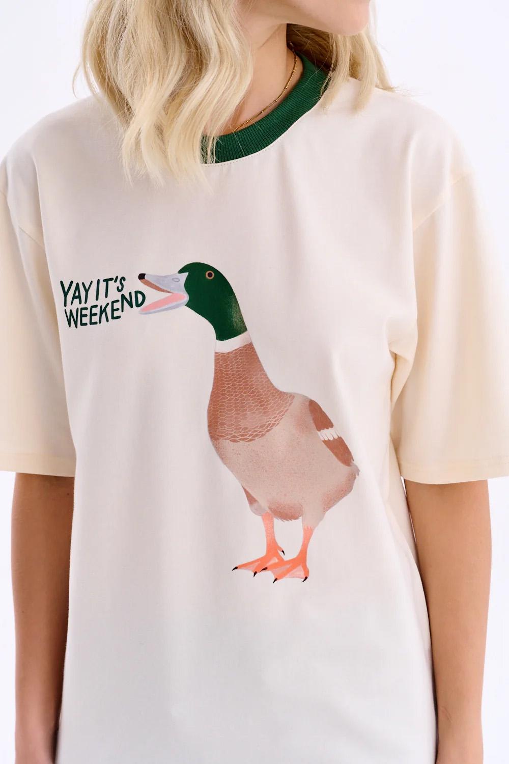 T-shirt Wild Quack x Cecilia Petterson