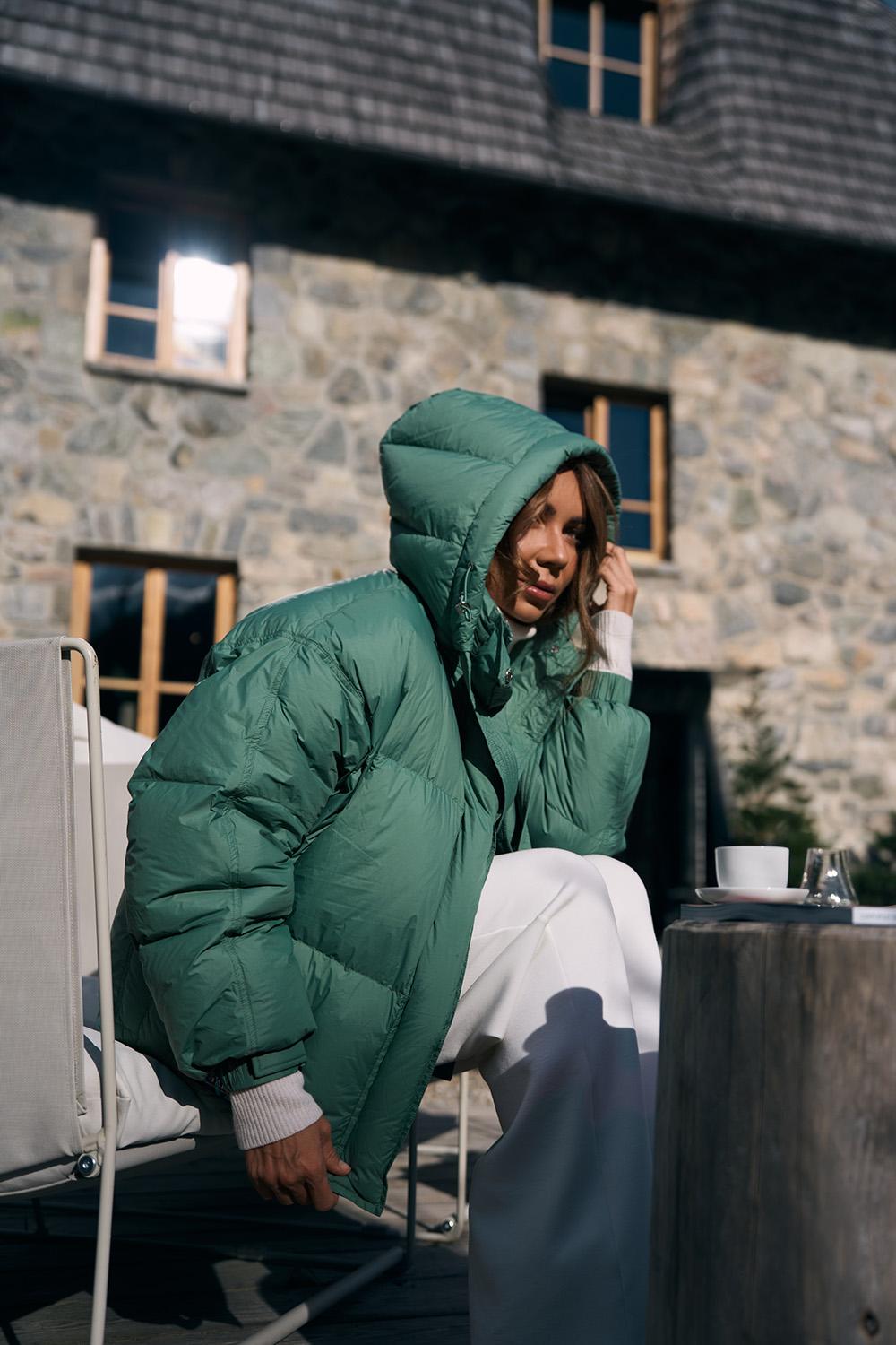 Kurtka puchowa Umbria Olive Moon