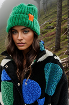 Płaszcz Teddy Emerald Dream