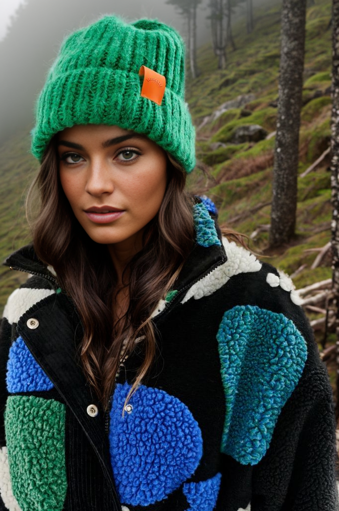 Płaszcz Teddy Emerald Dream