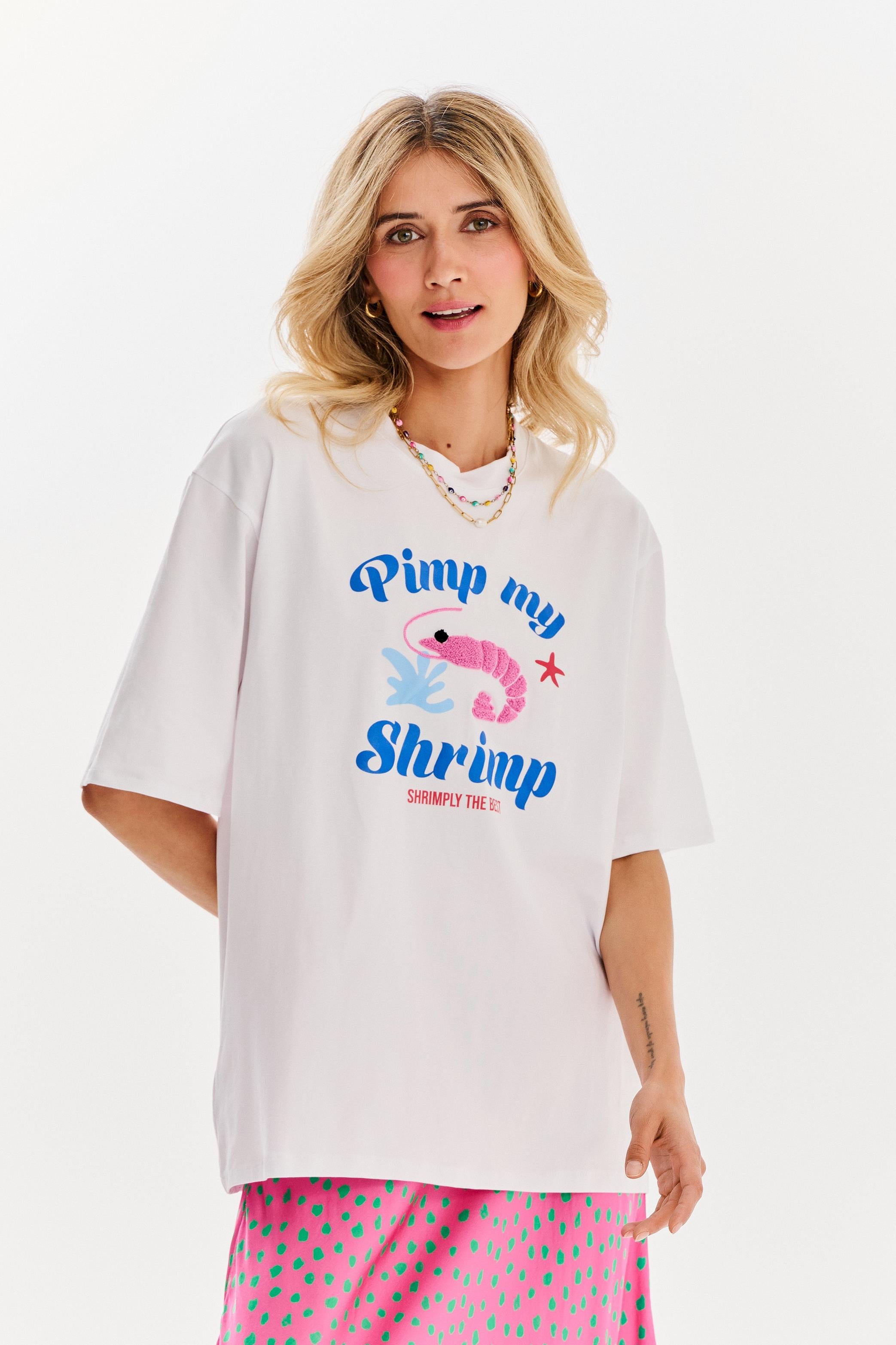 damski t-shirt z nadrukiem naoko