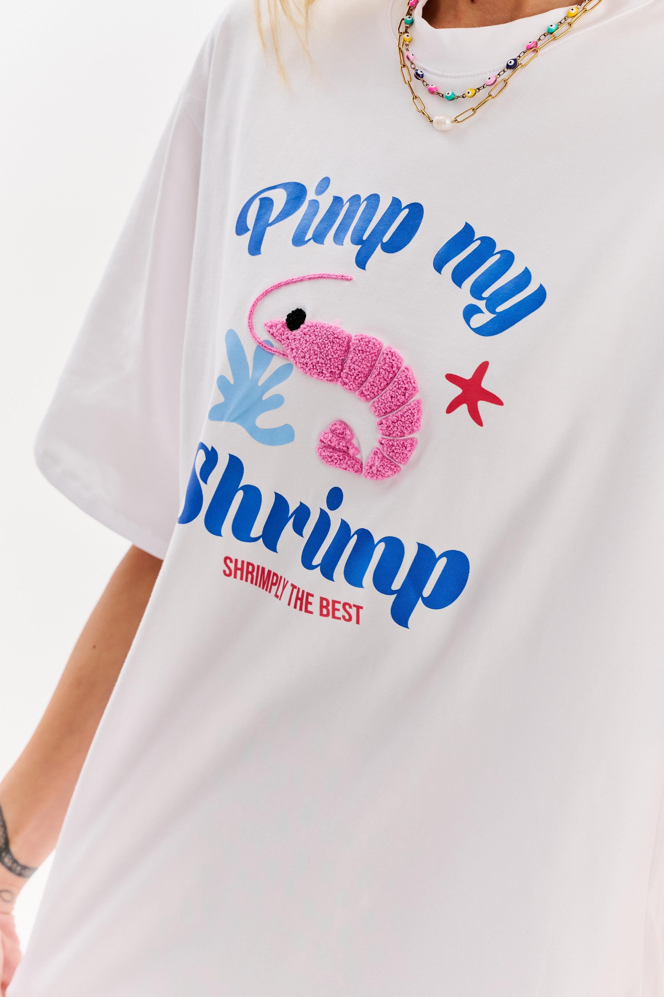 T-shirt Pimp My Shrimp