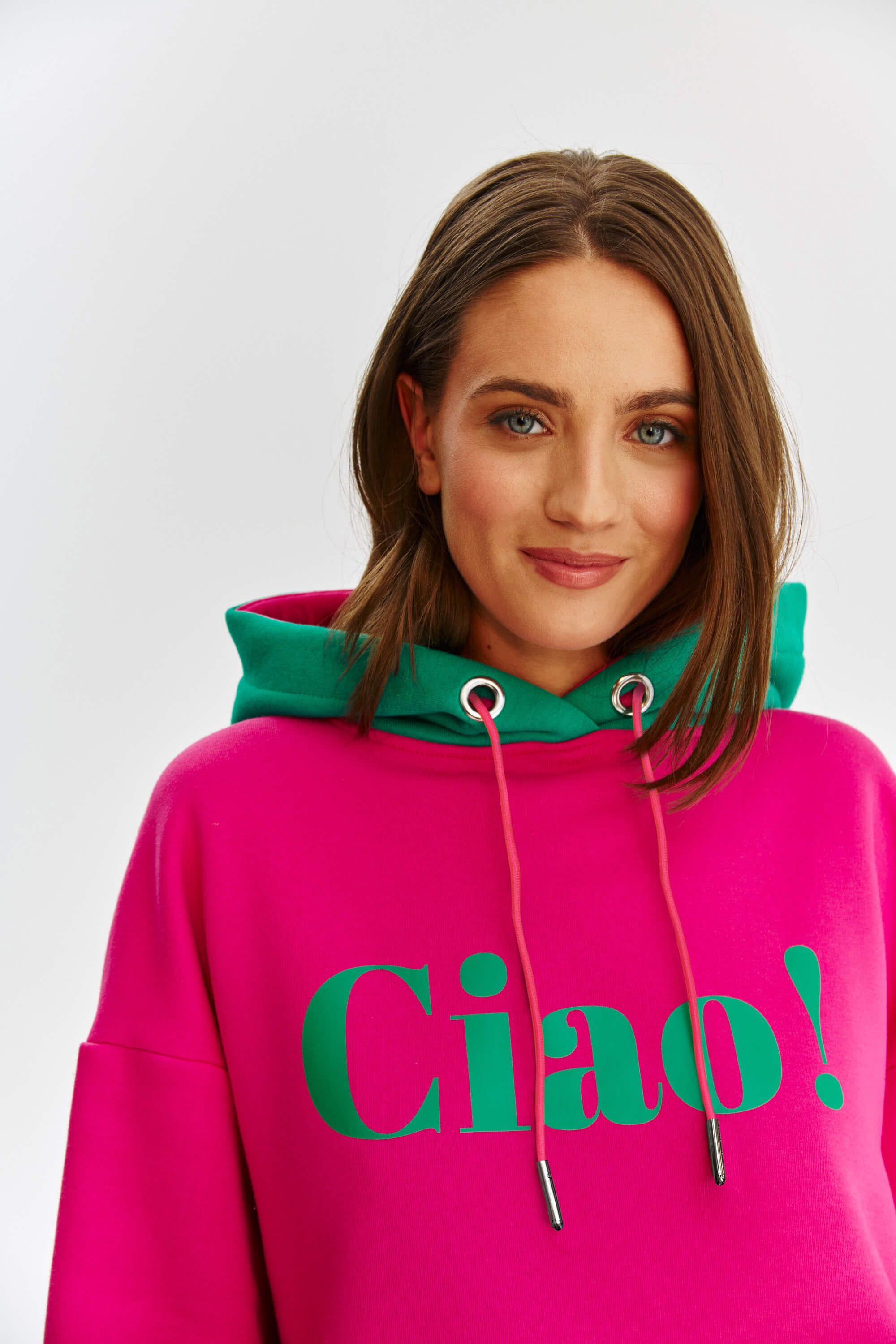 Bluza z kapturem Ciao Arrivederci
