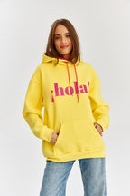 Bluza z kapturem Hola Adios