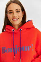 Bluza z kapturem Bonjour Adieu