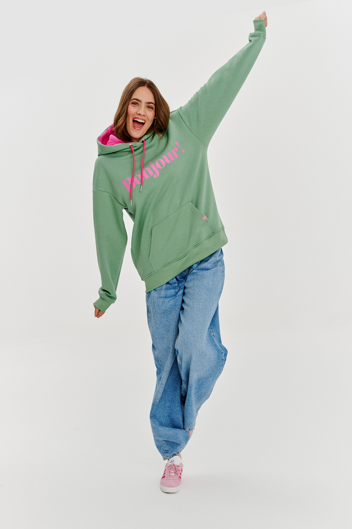 Bluza z kapturem Bonjour Chérie