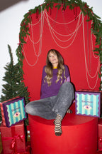 Wełniany sweter Happy Go Lucky