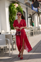 Sukienka midi Mulberry Charm