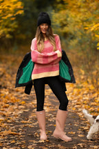 Sweter z wełną Strawberry Cream