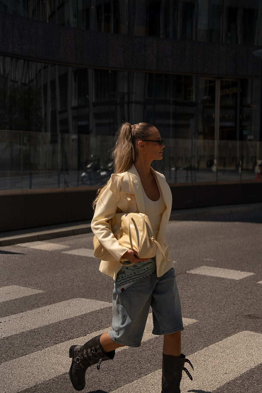 Marynarka z lnem Here Comes the Sun