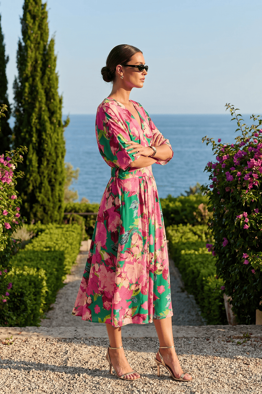 Sukienka midi Blushing Mint