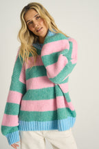 Sweter z wełną Cozy Bubble