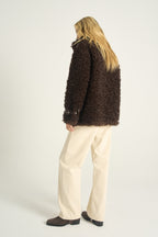 Kurtka Fluffy Mocha Moonrise