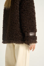 Kurtka Fluffy Mocha Moonrise