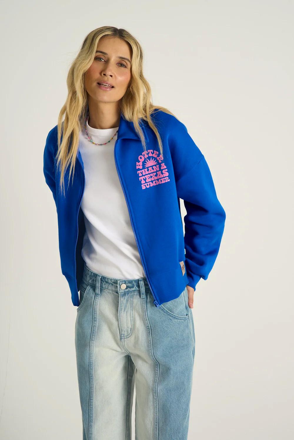 Bluza rozpinana Austin Vibes x Jessica Molina
