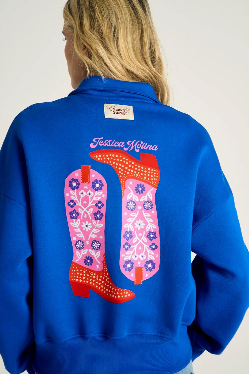 Bluza rozpinana Austin Vibes x Jessica Molina