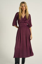 Sukienka midi Plum Affair