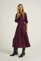 Sukienka midi Plum Affair