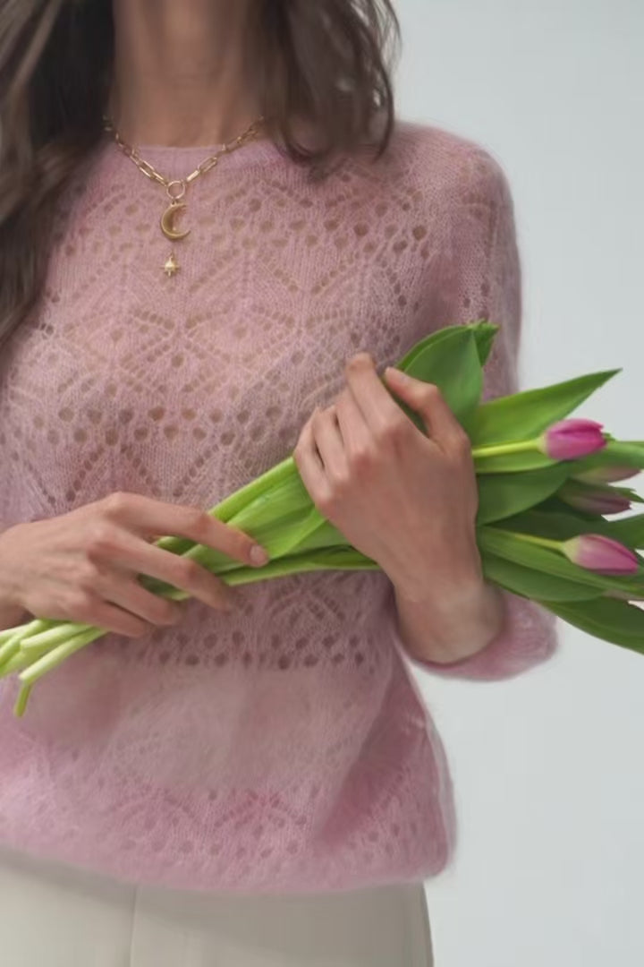 Sweter z moherem Rosebeam