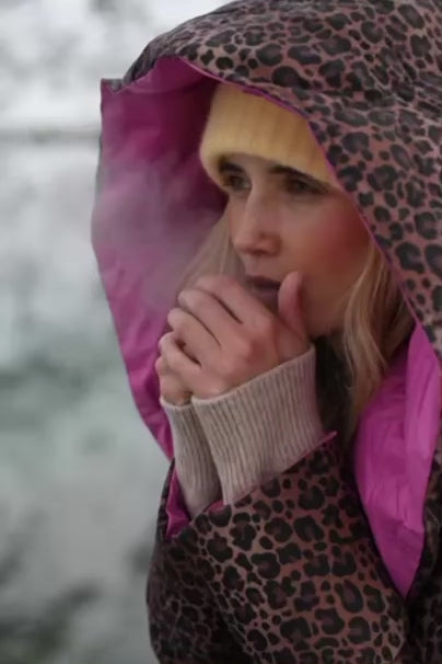 Dwustronna kurtka zimowa Alaska Pink Panther
