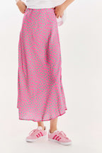 Spódnica midi Thunder Pink