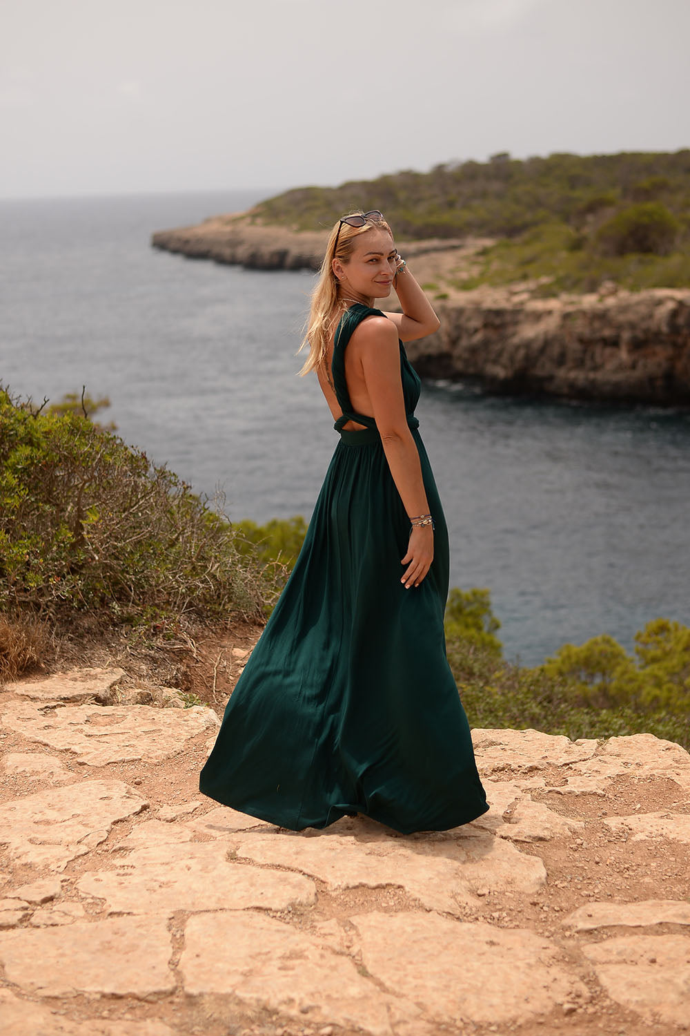 Sukienka infinity maxi Forest Dream