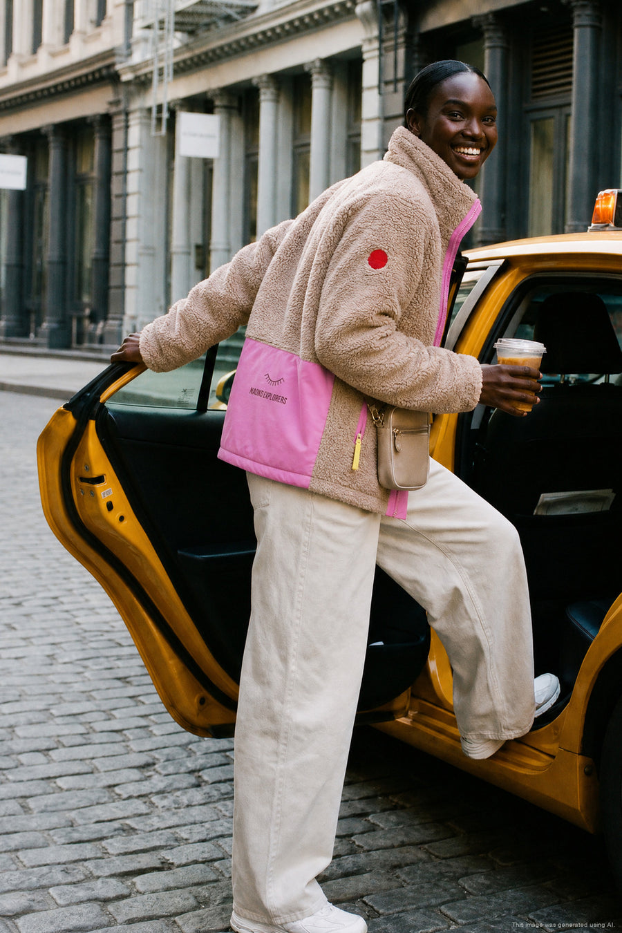 Kurtka Teddy Sandstone
