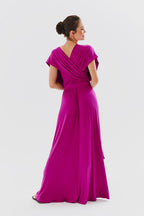 Sukienka infinity maxi Magenta Love