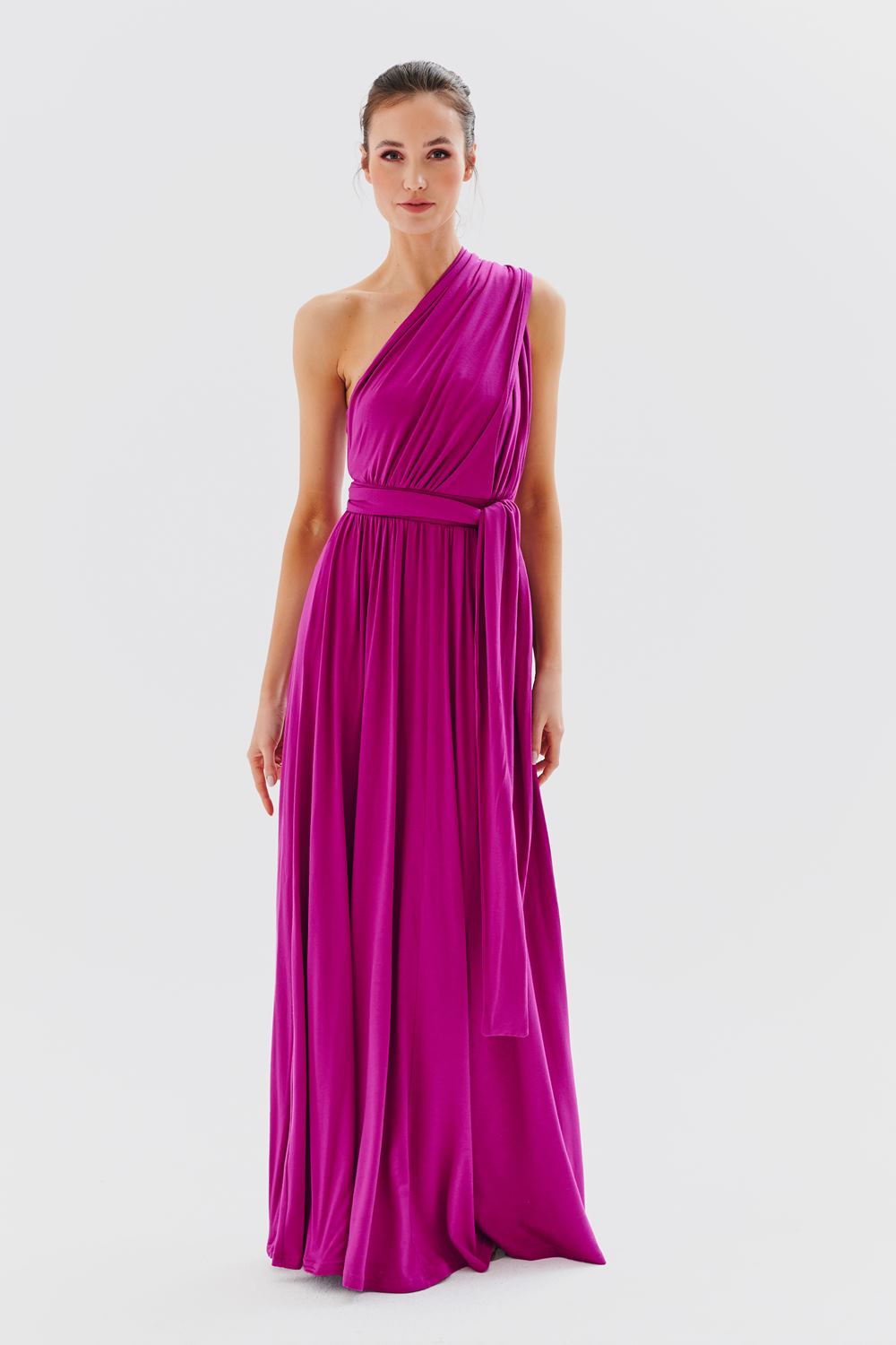 Sukienka infinity maxi Magenta Love